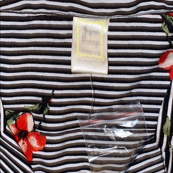 NWOT Japna 2 piece women’s lounge set❤️🖤 L - Picture 9 of 14